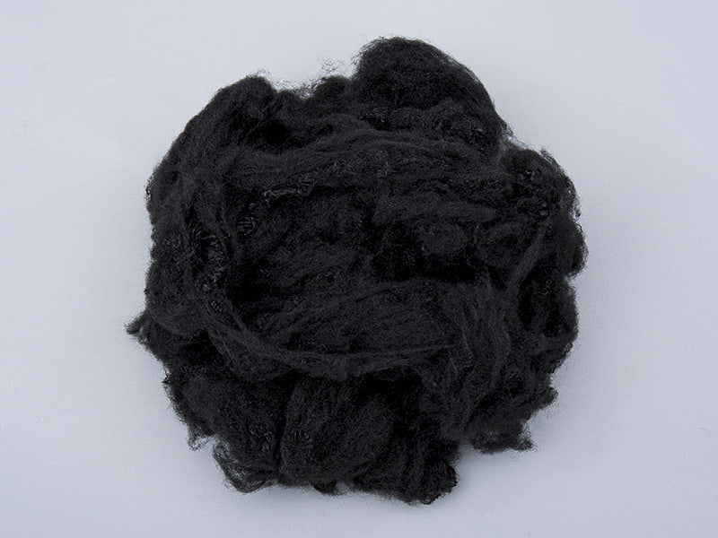 3D EMZC-01 svart icke-vävd nålstansad fiber